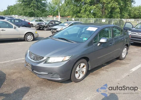 2013 Honda Civic Lx z USA, uszkodzony, nr VIN 19XFB2F52DE201219